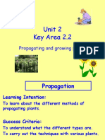 Unit 2 Key Area 2.2: Propagating and Growing Plants