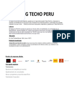 Ong Techo Peru