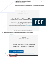 Ingreso Cisco Webex