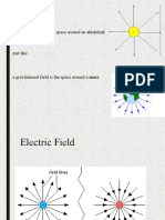 Analogy: The Electric Field Is The Space Around An Electrical