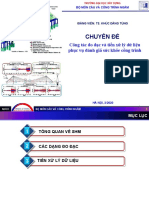 Chuyên Đề: Công tác đo đạc và tiền xử lý dữ liệu phục vụ đánh giá sức khỏe công trình