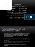 Sosiologi Sastra