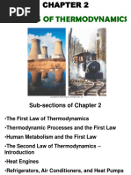 Topic 2 Law of Thermodynamics