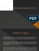 Analytical Exposition Text