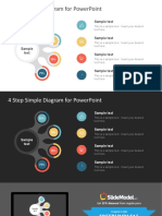 FF0121!01!4 Step Simple Diagram For Powerpoint 16x9