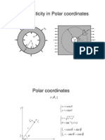 L9: Elasticity in Polar Coordinates