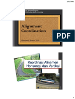 Alignment Coordination: Koordinasi Alinemen Horisontal Dan Vertikal