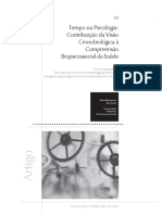 Tempo Na Psicologia Contribuição Da Visão Cronobiológica à Compreensão Biopsicossocial Da Saúde