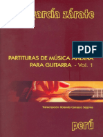 Partituras de Musica Andina Para Guitarra - Vol. 1 (Scores of Andean Music for Guitar) by Raul Garcia Zarate Rolando Carrasco Segovia (Z-lib.org)