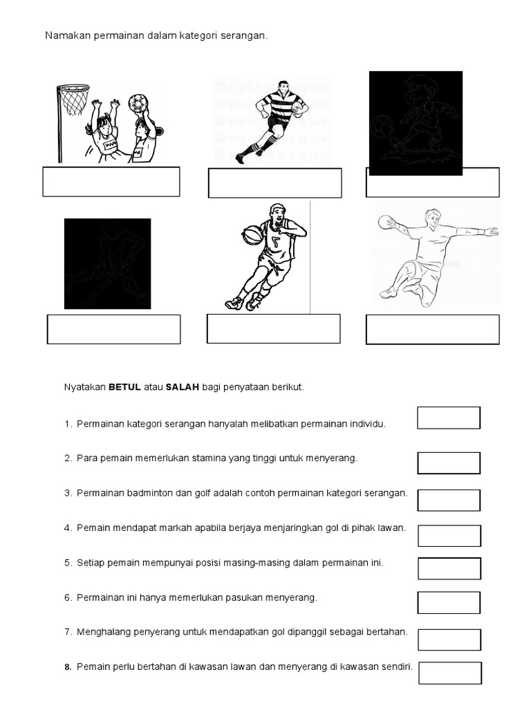 Latihan Permainan Serangan Pdf