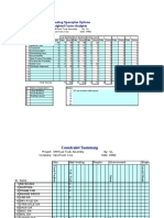 Evaluating Spaceplan Options Weighted Factor Analysis