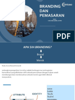 Branding Dan Pemasaran