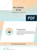 IPC Sediaan Syrup