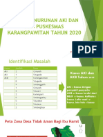 UPAYA PENURUNAN AKI AKB PKM Karpaw