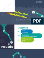 Materi Metopen Validates Dan Reliabilitas Bp. Abdul Ghofur