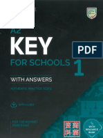 Key For Schools 1 A2 Student S Book With Answers With Audio