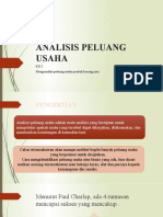 KD 2 Analisis Peluang Usaha