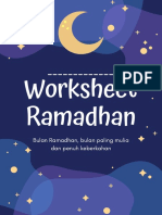 Ramadhan Worksheet 2021
