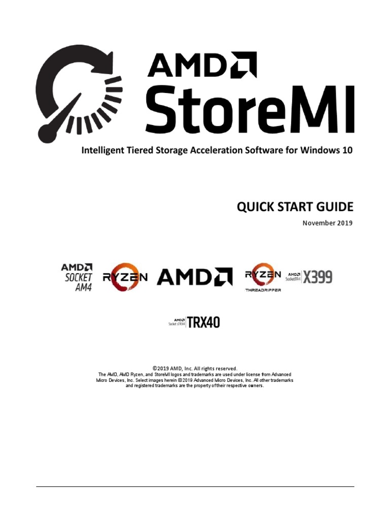 Quick Start Guide: Intelligent Tiered Storage Acceleration Software For ...