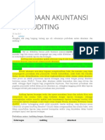 Perbedaan Akuntansi Dan Auditing