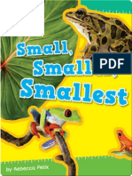 Small Smaller Smallest
