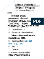 Materi PKP Membuat Deskripsi Bibliografi