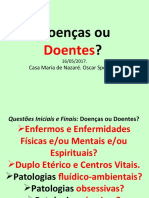 Saúde e Doença, Duplo Etérico, Centros Vitais, Enfermos e Enfermidades