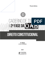PÁGINAS CADERNO DE TREINO PARA A 2ª FASE DA OAB - DIREITO CONSTITUCIONAL 2021