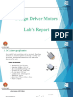 Design Driver Motors Lab's Report