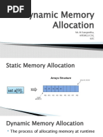 7.0 - 2.1. Dynamic Memory Allocation