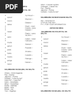 Halimbawa NG Mga Balbal Na Salita | PDF