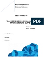 MEST 000002-05: Track Bonding For Signalling and Traction Return Current