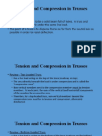 Tension and Compression in Trusses