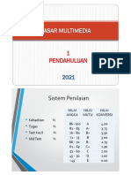 1 Dasar Multimedia Pendahuluan 2