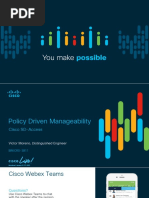 BRKCRS-3811 (2020) - Policy Driven Manageability