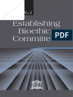 Establishing Bioethics Committees