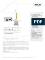 DS - AC - DC HV Test Set - PGK 260 HB - BAUR - En-Gb