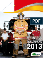 Memoria Bomberos 2013