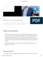 What Is Automation - IBM