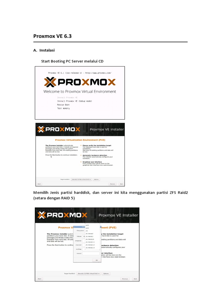 Proxmox VE | PDF