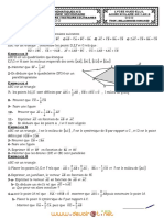 Série D'exercices - Math VECTEURS - 1ère AS (2011-2012) MR BELLASSOUED MOHAMED