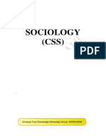 Complete Sociology Notes