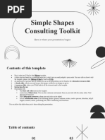 Simple Shapes Consulting Toolkit by Slidesgo