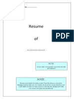 How To Make A Resume