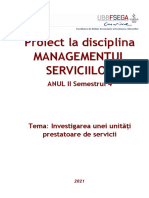 Proiect La Disciplina