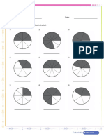 Fraction of Circles Circles Worksheet