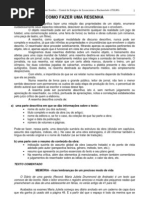 comofazerumaresenha