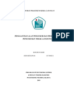 PKL APP] Laporan Praktik Kerja Lapangan Penggantian Alat Pengukur dan Pembatas (APP