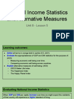 unit 8 - lesson 5 - national income statistics and alternative measures