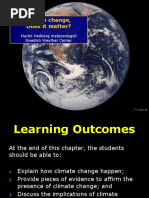Climate Change, Does It Matter?: Martin Hedberg Meteorologist Swedish Weather Center